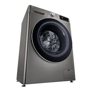 Пральна машина LG фронтальна, 8.5кг, 1200, A+++, 48см, дисплей, пара, інвертор, cріблястий №7