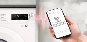 Пральна машина LG фронтальна, 6кг, 1200, A+++, 44см, дисплей, пара, інвертор, білий №9