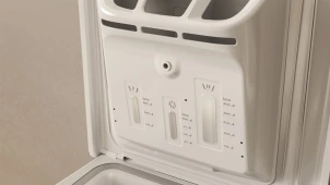 Стиральная машина Whirlpool вертикальная, 6кг, 1200, A+++, 60см, дисплей, инвертор, белый №9