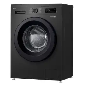 Пральна машина LG фронтальна, 6.5 кг, 1200, A+++, 44см, дисплей, пара, інвертор, чорний №7
