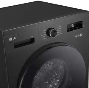 Пральна машина LG фронтальна, 9кг, 1200, A+++, 55см, дисплей, пара, інвертор, чорний №9