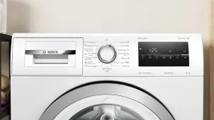 Пральна машина Bosch фронтальна, 8кг, 1200, A, 59см, дисплей, білий №5