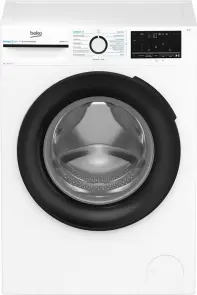 Стиральная машина Beko фронтальная, 6кг, 1200, A+++, 45см, дисплей, инвертор, пара, белый №1