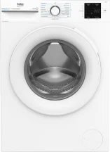 Стиральная машина Beko фронтальная, 8кг, 1000, A+++, 55см, дисплей, инвертор, пара, белый