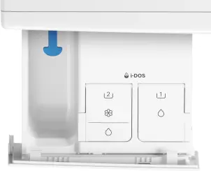 Стиральная машина Bosch фронтальная, 10кг, 1600, A, 59см, дисплей, i-DOS, белый №4