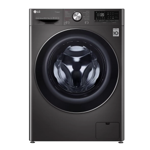 Прально-сушильна машина LG фронтальна, 10.5(7)кг, 1400, А, 56см, дисплей, пара, інвертор, чорний №5