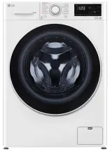 Пральна машина LG фронтальна, 8.5кг, 1200, A+++, 48см, дисплей, пара, інвертор, білий