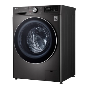 Прально-сушильна машина LG фронтальна, 10.5(7)кг, 1400, А, 56см, дисплей, пара, інвертор, чорний №7