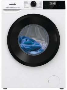 Стиральная машина Gorenje фронтальная, 8кг, 1400, A+++, 55см, дисплей, пара, инвертор, белый №2