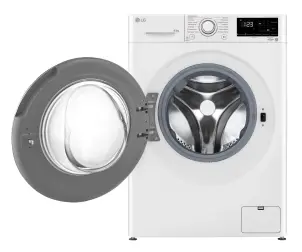 Пральна машина LG фронтальна, 8.5кг, 1200, A+++, 48см, дисплей, пара, інвертор, білий №4