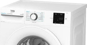 Стиральная машина Beko фронтальная, 8кг, 1000, A+++, 55см, дисплей, инвертор, пара, белый №8