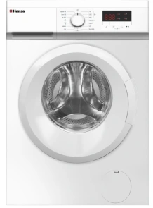 Стиральная машина Hansa фронтальная, 8кг, 1400, A++, 57см, дисплей, белый №1
