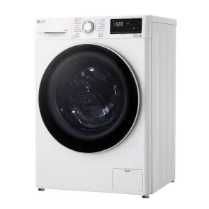 Пральна машина LG фронтальна, 8.5кг, 1200, A+++, 48см, дисплей, пара, інвертор, білий №6