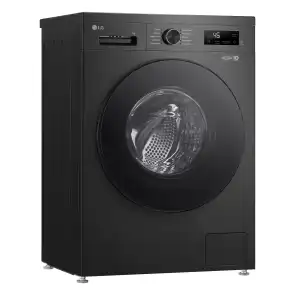 Пральна машина LG фронтальна, 7кг, 1200, A+++, 44см, дисплей, пара, інвертор, чорний №3