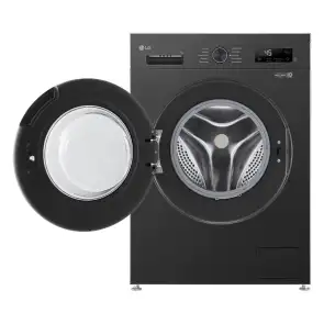 Пральна машина LG фронтальна, 7кг, 1200, A+++, 44см, дисплей, пара, інвертор, чорний №5