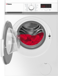 Стиральная машина Hansa фронтальная, 8кг, 1400, A++, 57см, дисплей, белый №6