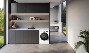 Пральна машина LG фронтальна, 7кг, 1200, A+++, 44см, дисплей, пара, інвертор, білий №3