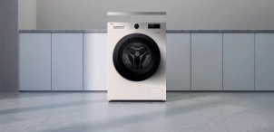 Пральна машина LG фронтальна, 7кг, 1200, A+++, 44см, дисплей, пара, інвертор, білий №6