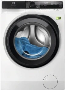 Стиральная машина Electrolux фронтальная, 9кг, 1400, A+++, 60см, дисплей, пара, инвертор, universaldose, белый №1