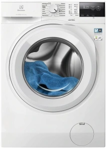 Стиральная машина Electrolux фронтальная, 8кг, 1200, A+++, 58см, дисплей, инвертор, белый №1