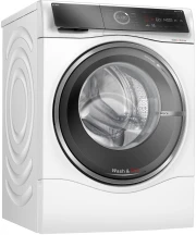 Стирально-сушильная машина Bosch фронтальная, 10.5(6)кг, 1400, A, 60см, дисплей, i-Dos, инвертор, пара, белый