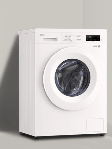 Пральна машина LG фронтальна, 7кг, 1200, A+++, 44см, дисплей, пара, інвертор, білий №7