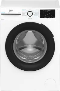 Стиральная машина Beko фронтальная, 10кг, 1400, A+++, 58см, дисплей, инвертор, пара, белый №1