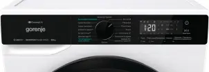Стирально-сушильная машина Gorenje фронтальная, 8(5)кг, 1400, A+, 51см, дисплей, инвертор, Wi-Fi, белый №8