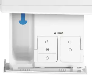 Стирально-сушильная машина Bosch фронтальная, 10.5(6)кг, 1400, A, 60см, дисплей, i-Dos, инвертор, пара, белый №7