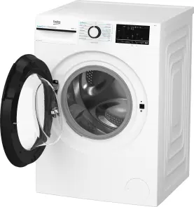 Стиральная машина Beko фронтальная, 10кг, 1400, A+++, 58см, дисплей, инвертор, пара, белый №5