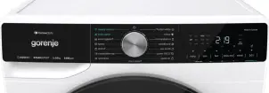 Стиральная машина Gorenje фронтальная, 10кг, 1400, A+++, 60см, дисплей, инвертор, пара, Wi-Fi, подсветка барабана, белый №7