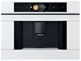 Кофемашина Bosch встроенная, 2.4л, зерно+молотая, автомат.капуч, LED-дисплей, белый