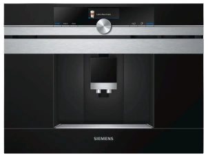 Кофемашина Siemens встроенная, 2.4л, зерно+молотая, автомат.капуч, LED-дисплей, авторецептов -29, черный №3