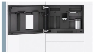 Кофемашина Siemens встроенная, 2.4л, зерно+молотая, автомат.капуч, LED-дисплей, авторецептов -29, черный №4