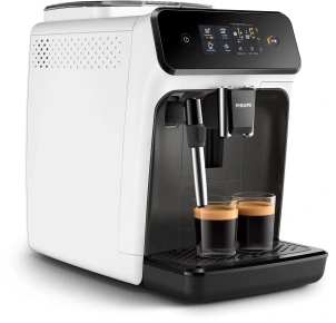 Кофемашина Philips Series 1200 1.8л, зерно+молотая, ручной капучинатор, авторецептов - 2, бело-черный №3