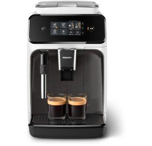 Кофемашина Philips Series 1200 1.8л, зерно+молотая, ручной капучинатор, авторецептов - 2, бело-черный №6