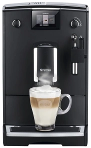 Кавомашина Nivona CafeRomatica 2.2л, зерно + мелена, ручний капучинатор, авторецептів - 5, чорний №2
