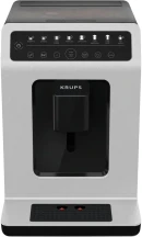 Кофемашина Krups Evidence Eco-Design 2.3л, зерно, автомат.капучинатор, LED-дисплей, аторец. - 8, сенсор.управление, черно-белый