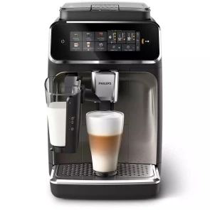 Кофемашина Philips Series 3300 1.8л, зерно+молотая, автомат.капучинатор, дисплей, авторецептов - 6, черный №3