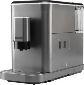 Кавомашина Gorenje, 1,5л, зерно, автомат.капучинатор, дисплей, авторецептів - 7, сенcор.керування, антрацит №2
