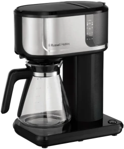 Кавоварка Russell Hobbs Attentiv, 1.25л, мелена, чорно-срібний №1