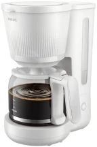 Кофеварка Philips капельная 3000 Series, 1.38л, молотая, поддержка температуры, белый