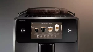 Кофемашина Saeco Xelsis Deluxe 1.7л, зерно+молотая, автомат.капучинатор, авторецептов - 22, серебристый №9