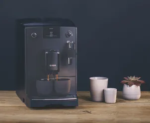 Кавомашина Nivona CafeRomatica 2.2л, зерно + мелена, ручний капучинатор, авторецептів - 5, чорний №8