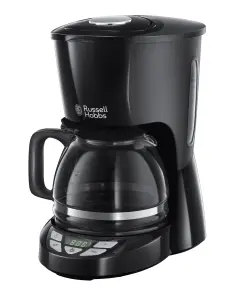 Кавоварка Russell Hobbs крапельна Textures Plus 1.25л, мелена, чорний №1