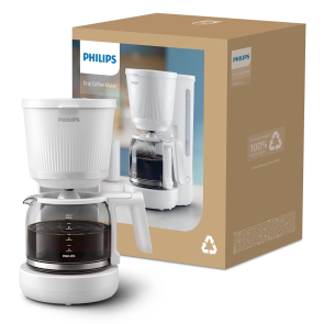 Кавоварка Philips крапельна 3000 Series, 1.38л, мелена, підтримка температури, білий №5