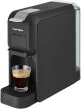 Кофеварка Catler капсульная Porto 0.8л, капсулы, молотый кофе, механическое управление, черный