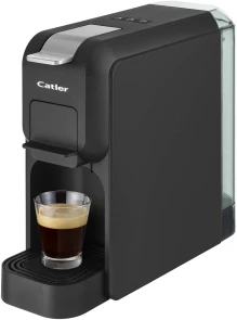 Кофеварка Catler капсульная Porto 0.8л, капсулы, молотый кофе, механическое управление, черный №1