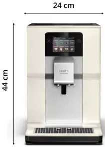 Кофемашина Krups Intuition Preference 3л, зерно, автомат.капучинатор, авторецептов - 8, бежево - черный №7