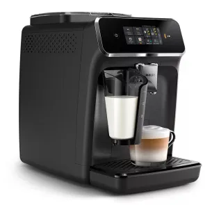 Кофемашина Philips Series 2300 1.8л, зерно+молотая, автомат.капучинатор, сенсор.управление, черный №7